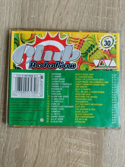 Płyta CD Club Rotation vol.30