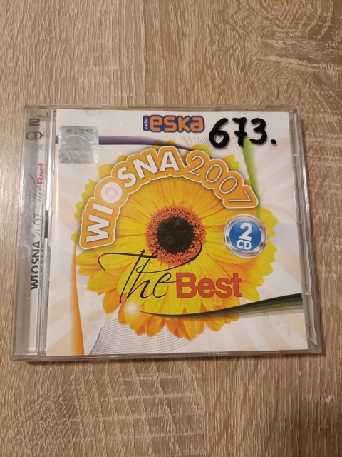 Płyta CD Eska Wiosna 2007 (album dwupłytowy)