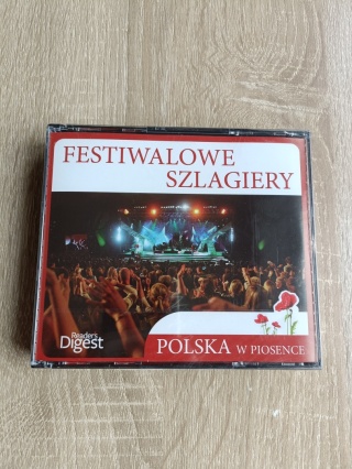 Płyta CD Festiwalowe szlagiery nowa w folii (album trzypłytowy)