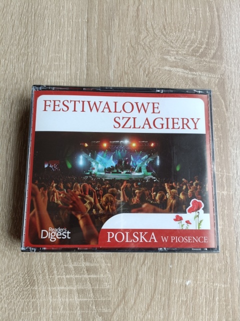 Płyta CD Festiwalowe szlagiery nowa w folii (album trzypłytowy)