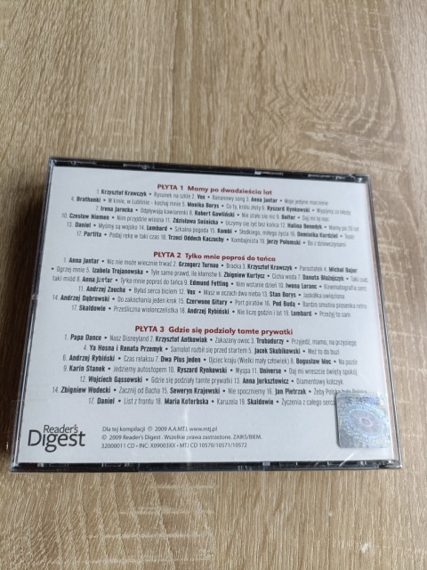 Płyta CD Festiwalowe szlagiery nowa w folii (album trzypłytowy)
