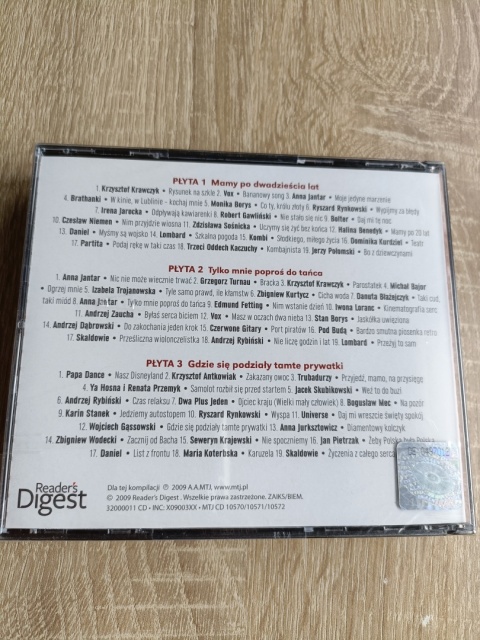 Płyta CD Festiwalowe szlagiery nowa w folii (album trzypłytowy)