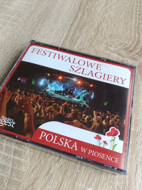 Płyta CD Festiwalowe szlagiery nowa w folii (album trzypłytowy)