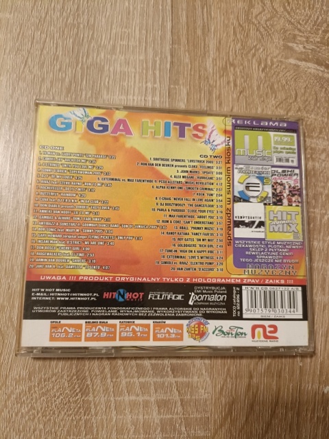 Płyta CD Giga Hits Lato 2005 (album dwupłytowy)