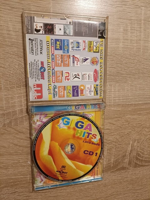Płyta CD Giga Hits Lato 2005 (album dwupłytowy)