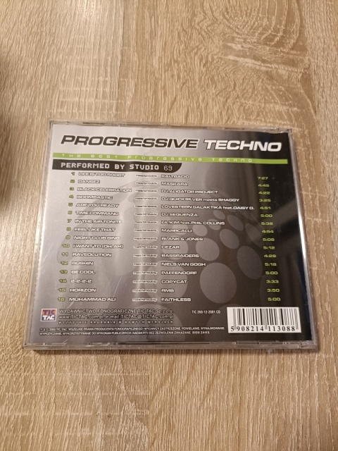 Płyta CD Progressive Techno