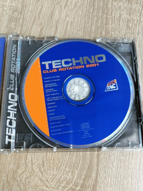 Płyta CD Techno Club Rotation 2001