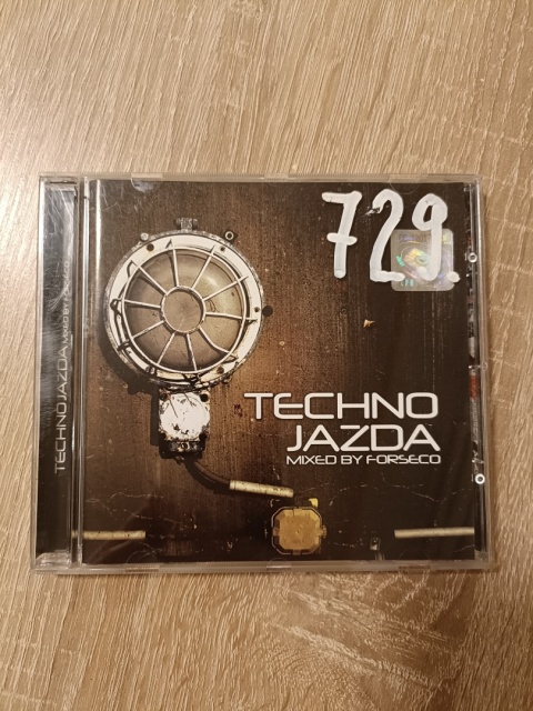 Płyta CD Techno Jazda mixed by Forseco