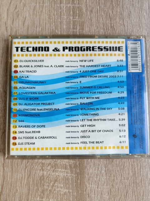 Płyta CD Techno & Progressive 2003