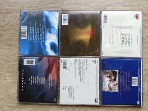 Płyty CD Vangelis 6 sztuk całość