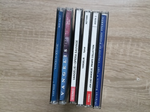 Płyty CD Vangelis 6 sztuk całość