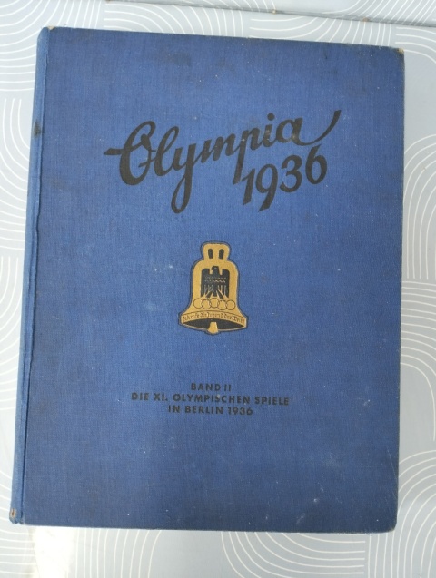 Stara książka Olympia 1936