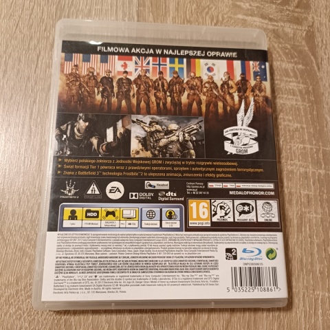 Gra na konsolę PS3 Medal of honor