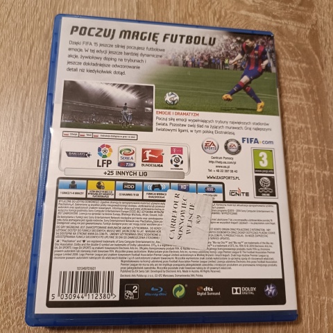 Gra na konsolę PS4 FIFA 15