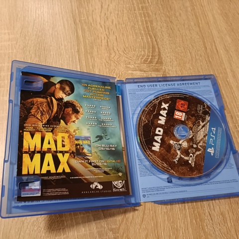 Gra na konsolę PS4 Mad Max