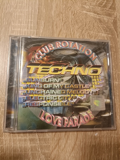 Płyta CD Club Rotation Techno Love Parade