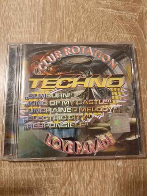 Płyta CD Club Rotation Techno Love Parade