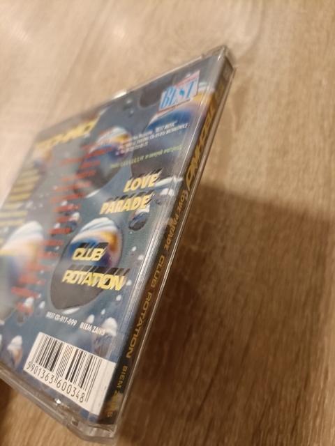 Płyta CD Club Rotation Techno Love Parade