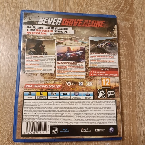 Gra na konsolę PS4 The Crew