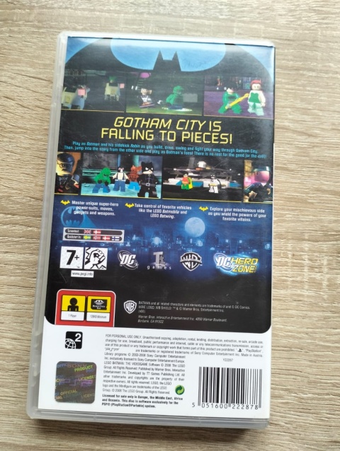 Gra na konsolę PSP Batman