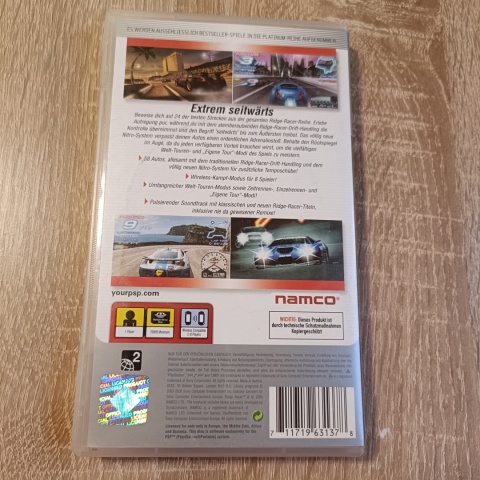 Gra na konsolę PSP Ridge Racer