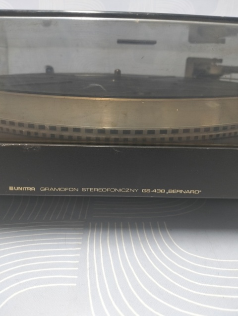 Stary gramofon Unitra GS 438 Bernard