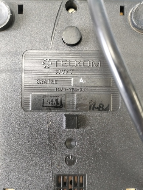 Kultowy telefon PRL Telekom RWT Bartek