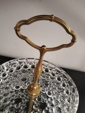 Piękna dwupoziomowa etażerka Bolero Walther Glas
