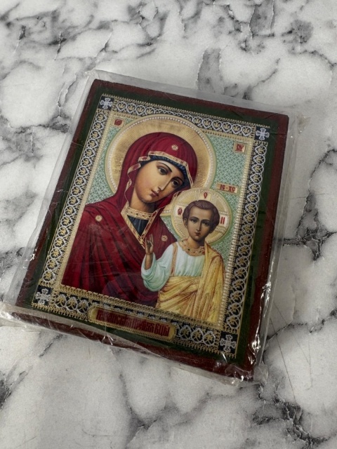 Mała ikona obrazek Matka Boża Kazańska