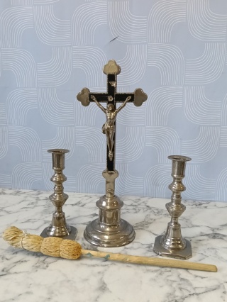 Stary zestaw kolędowy Arma Christi