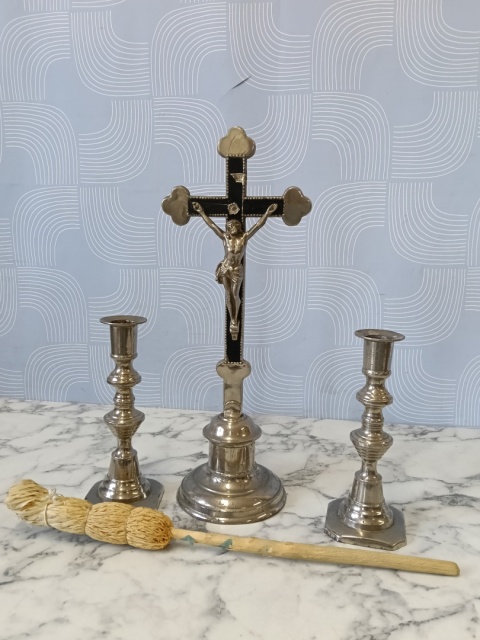 Stary zestaw kolędowy Arma Christi