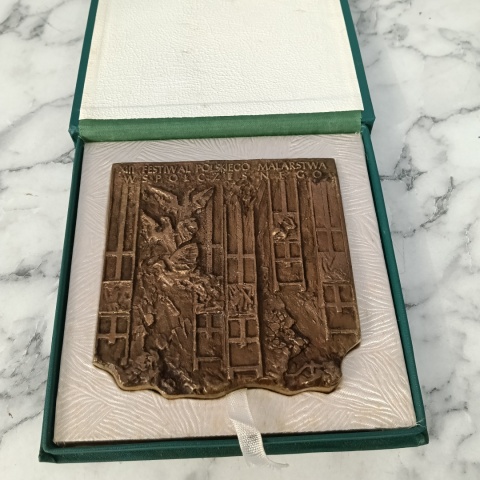 Medal XIII festiwal polskiego malarstwa współczesnego/medal