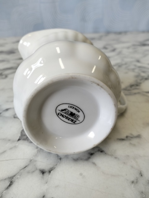 Porcelanowy mlecznik złota róża
