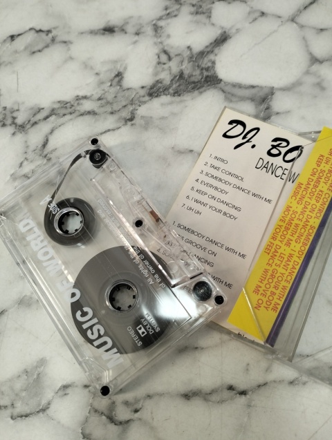 Kaseta magnetofonowa dj Bobo