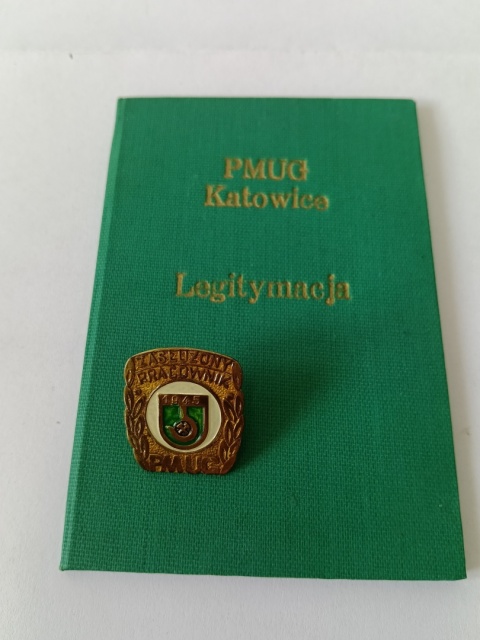 Odznaka zasłużony pracownik PMUG pg