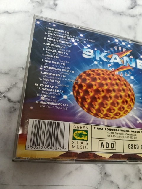 Płyta CD Skaner unikat