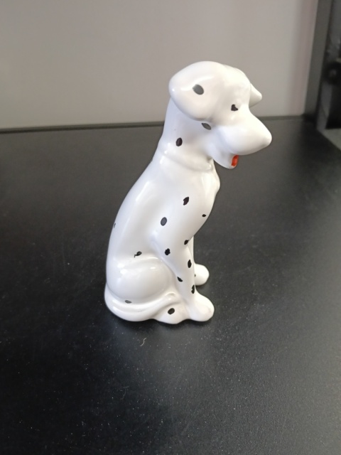 Figurka porcelanowa piesek Dalmatyńczyk