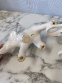 Figurki porcelanowe Słonie Jezela