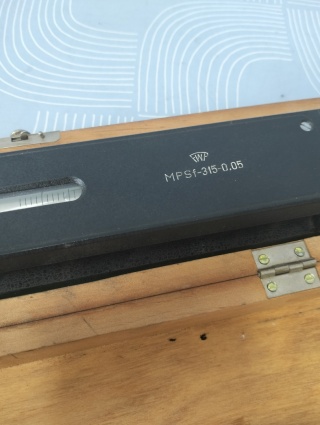Poziomica maszynowa precyzyjna MPSf-315-0,05