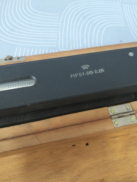 Poziomica maszynowa precyzyjna MPSf-315-0,05