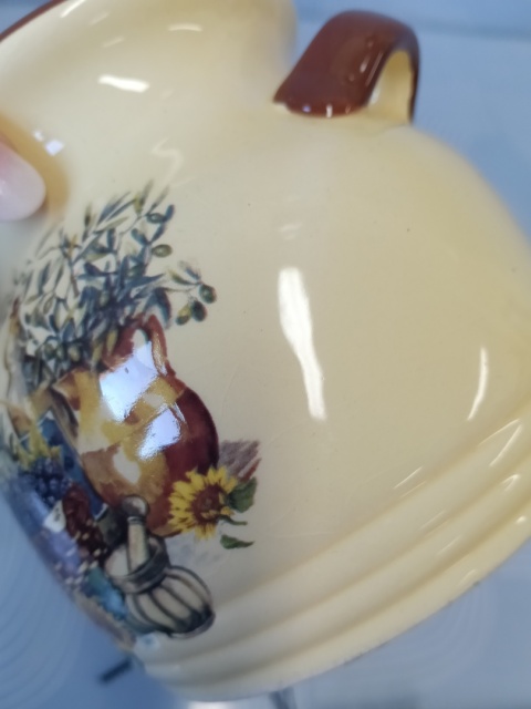 Ceramiczne pojemniki kuchenne vintage