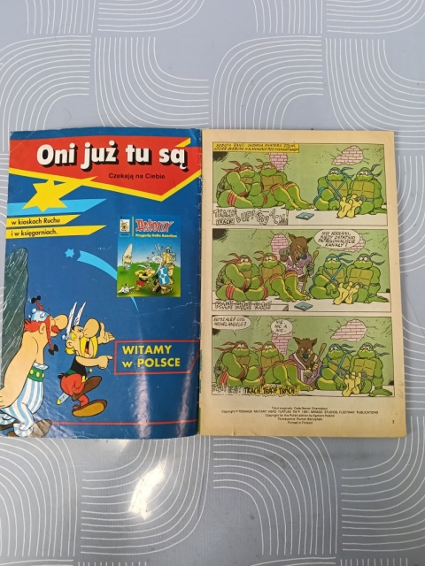 Komiks Turtles Teenage Mutant Hero nr 1/1991