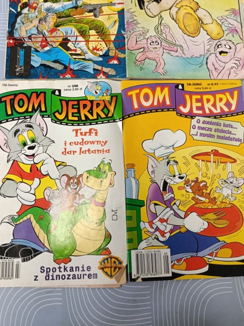 Komiksy vintage mix 6 sztuk