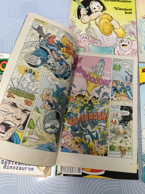 Komiksy vintage mix 6 sztuk