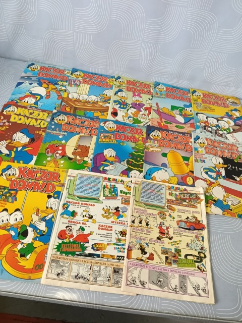 Kultowe komiksy Kaczor Donald 1995 rok 13 szt