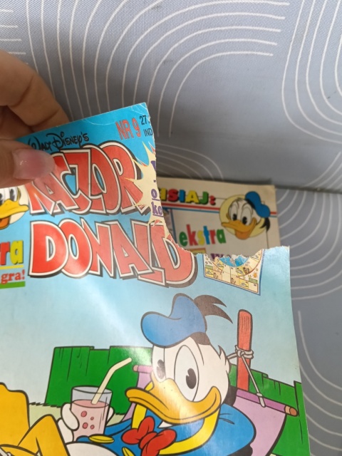 Kultowe komiksy Kaczor Donald 1995 rok 13 szt