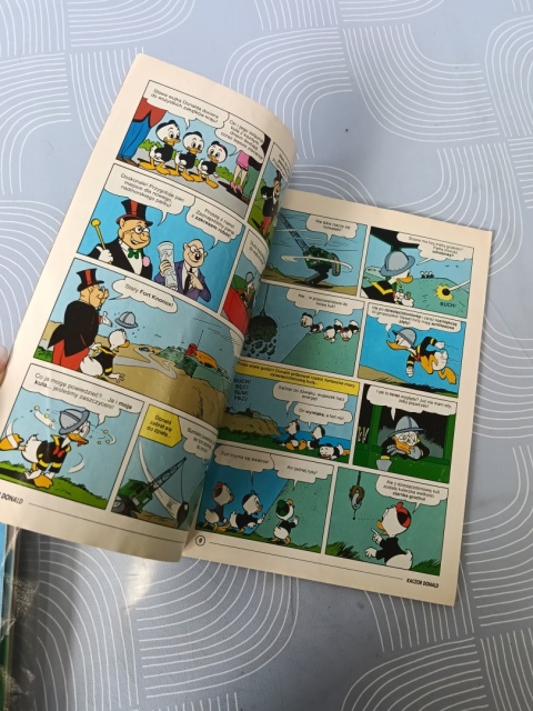 Kultowe komiksy Kaczor Donald 1995 rok 13 szt