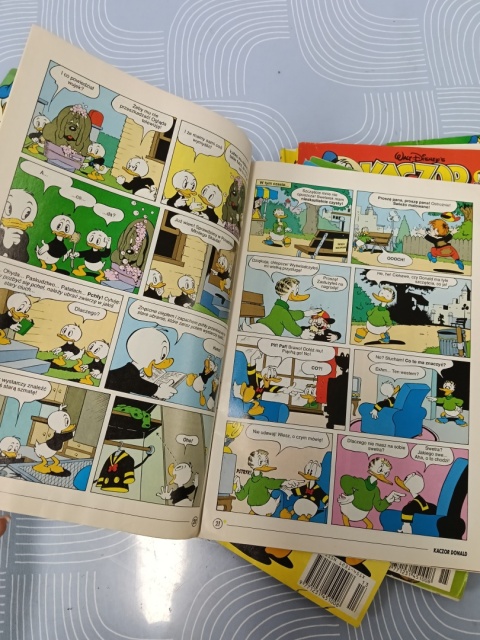 Kultowe komiksy Kaczor Donald 1996 rok 13 szt
