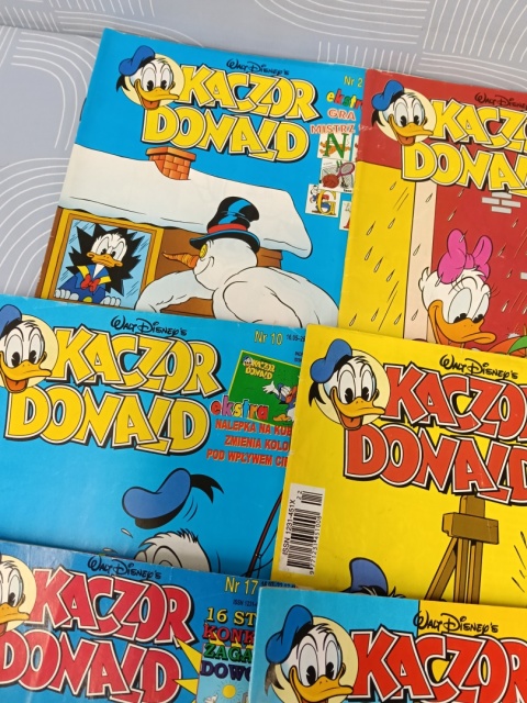 Kultowe komiksy Kaczor Donald 1997 rok 21 szt