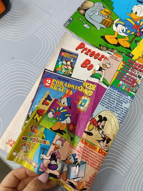 Kultowe komiksy Kaczor Donald 1997 rok 21 szt